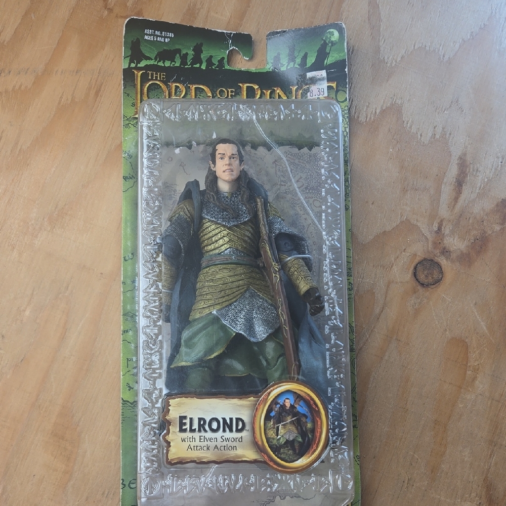 Elrond Action Figure with Elven Sword
